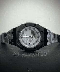 CasiOak Prime - Black Grey Camo